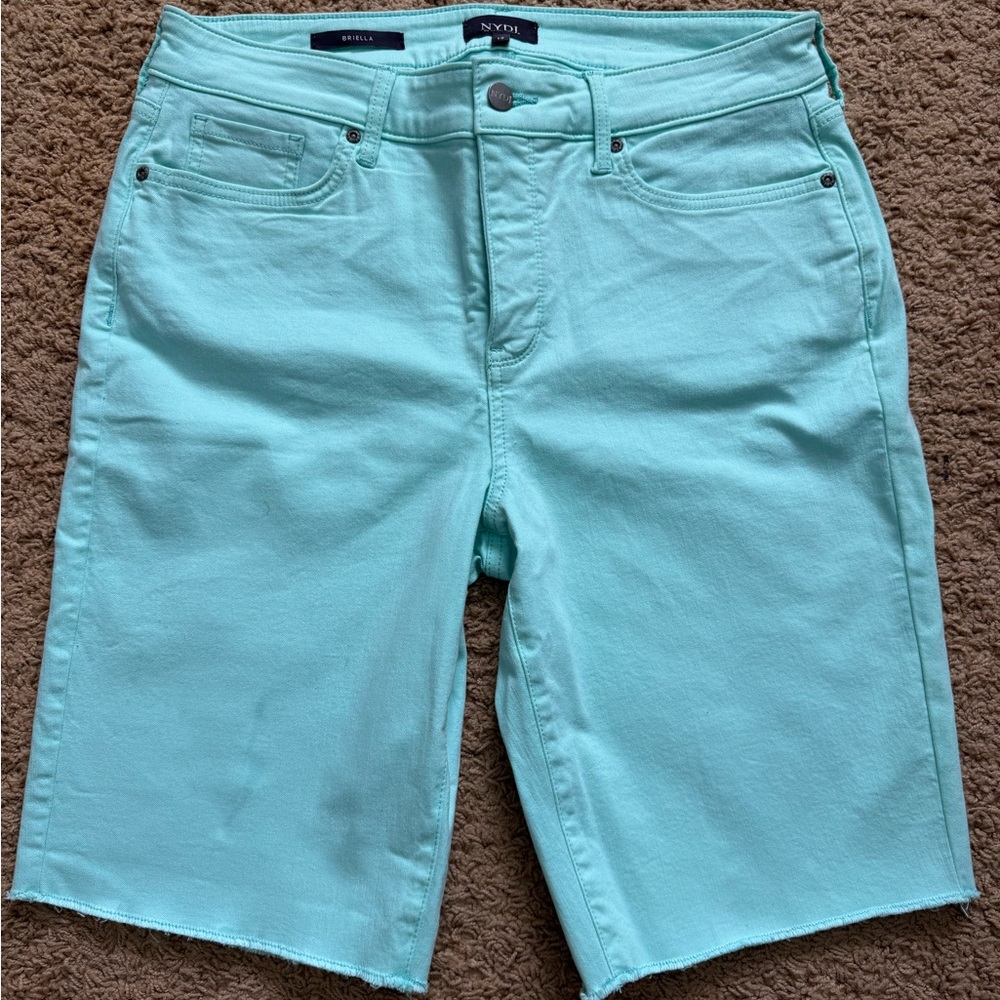 NYDJ Women’s Mint Green Jean Shorts